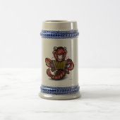 Kraubfisch Bierglas (Mittel)
