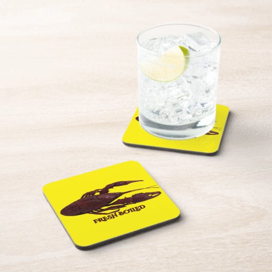 Kraubfisch Getränkeuntersetzer (Rechte Seite)