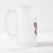 Kraubfisch Mattglas Bierglas (Links)