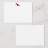 Kraubfisch Mitteilungskarte (Vorne/Hinten)