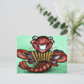 Kraubfisch Postkarte (Stehend Vorderseite)