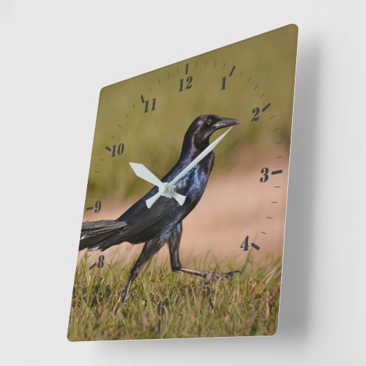 Krause Quadratische Wanduhr (Winkel)