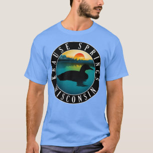 Krause Springs Wisconsin Loon T-Shirt