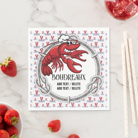 Krausefisch Cajun THEMA Serviette (Beispiel)