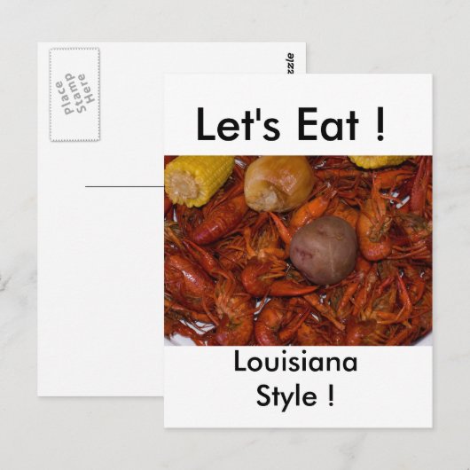 Krausefisch Postkarte (Vorne/Hinten)