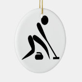 Kräuselnbilddagramm Keramik Ornament (Rechts)