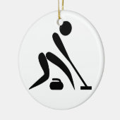 Kräuselnbilddagramm Keramik Ornament (Links)