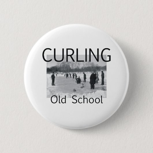 Kräuselnde alte Spitzenschule Button (Vorderseite)
