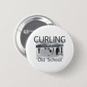 Kräuselnde alte Spitzenschule Button (Vorne & Hinten)