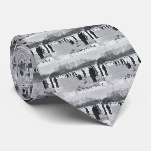 Kräuselnde alte Spitzenschule Krawatte (Gerollt)