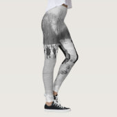 Kräuselnde alte Spitzenschule Leggings (Rechts)