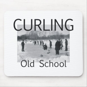 Kräuselnde alte Spitzenschule Mousepad