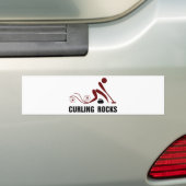 Kräuselnfelsen Autoaufkleber (Auf Auto)