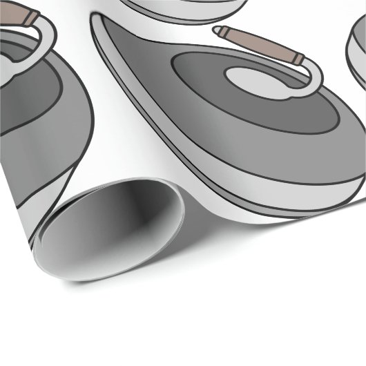 Kräuselnfelsen! Geschenkpapier (Rolleneckpunkt)