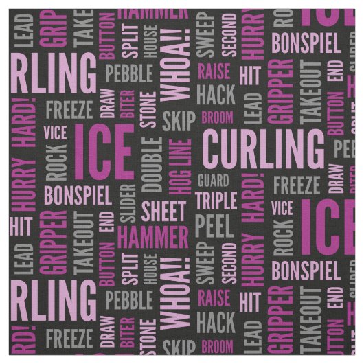 Kräuselnjargon-Gewebe - Sangria lila und schwarz Stoff (Muster)