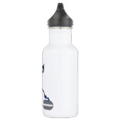 Kräuselnkatze Edelstahlflasche (Rechts)