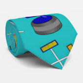 kräuselnmuster des Türkises Krawatte (Gerollt)