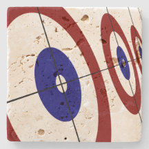 Kräuselnring-Stein-Untersetzer