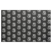 KräuselnWappen-Gewebe - Schwarzweiss Stoff (Fat Quarter (45,7 x 55,9 cm))