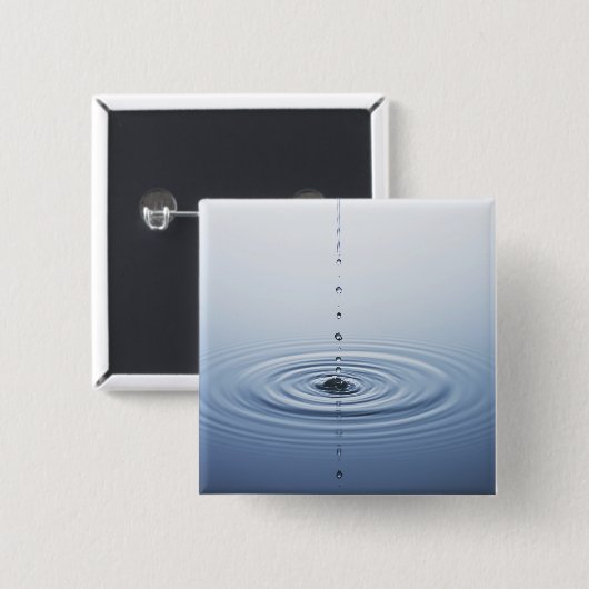 Kräuselung auf Wasser Button (Vorne & Hinten)