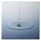 Kräuselung auf Wasser Fliese (Vorderseite)