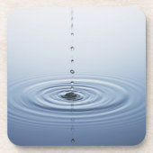 Kräuselung auf Wasser Untersetzer (Vorderseite)