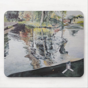 Kräuselungen und Birdhouse Kew Gärten 2014 Mousepad