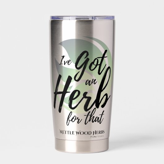 Kraut für diese Kaffeetasse Thermobecher (Vorderseite)