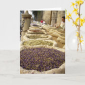 Kraut-Markt Karte (Gelbe Blume)