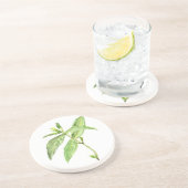 Kraut Sandstein Untersetzer (Seite)