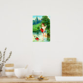 Kraut und Herz Poster (Küche)