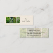 Kraut-Visitenkarte Mini Visitenkarte (Vorne/Hinten)