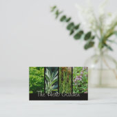 Kraut-Visitenkarte Visitenkarte (Stehend Vorderseite)