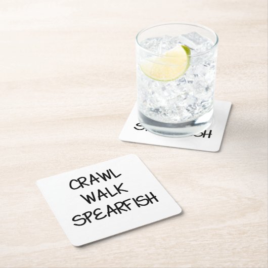 Kraut-Walk Rechteckiger Pappuntersetzer (Vor Ort)