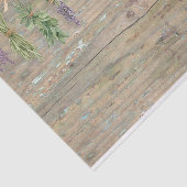 Kräuter an der rustikalen Holzwand Seidenpapier (Ausschnitt)