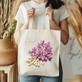 Kräuter Astragalus Lavender Blume Personalisiert Tragetasche