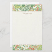 Kräuter, Beeren, Schmetterling Personalisiert Stat Briefpapier (Vorne/Hinten)