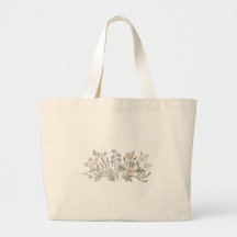 Kräuter-Blumen-Tasche