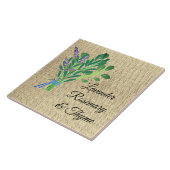 Kräuter Fliese (Seite)