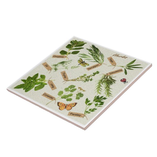 Kräuter Fliese (Seite)