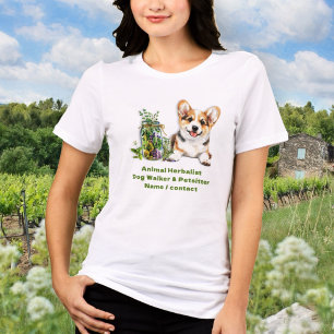 Kräuter-Hundeleckerlis Natürliches Heilen Tri-Blend Shirt