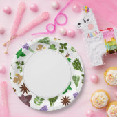 Kräuter Pappteller (Party)