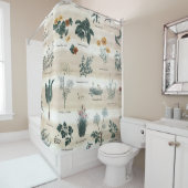 Kräuter Pflanze Blume Duschvorhang (Beispiel)