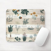Kräuter Pflanze Blume Mousepad (Mit Mouse)