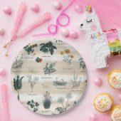 Kräuter Pflanze Blume Pappteller (Party)