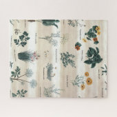 Kräuter Pflanze Blume Puzzle (Horizontal)