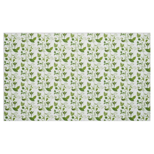 Kräuter Stoff (Fat Quarter (45,7 x 55,9 cm))