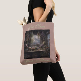 Kräuter- und Blumetrockenraum Rosa und Minze Tasche