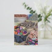 Kräuter und Gewürze Postkarte (Stehend Vorderseite)