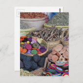 Kräuter und Gewürze Postkarte (Vorne/Hinten)